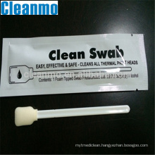 Thermal Printer Key Cleaning Swabs 4.5" IPA Filled Reservoir Handle,